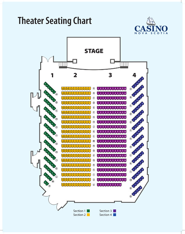 Casino Nova Scotia Seating Chart