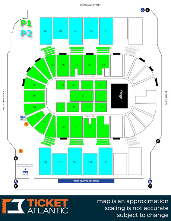 Scotiabank Place Halifax Seating Chart